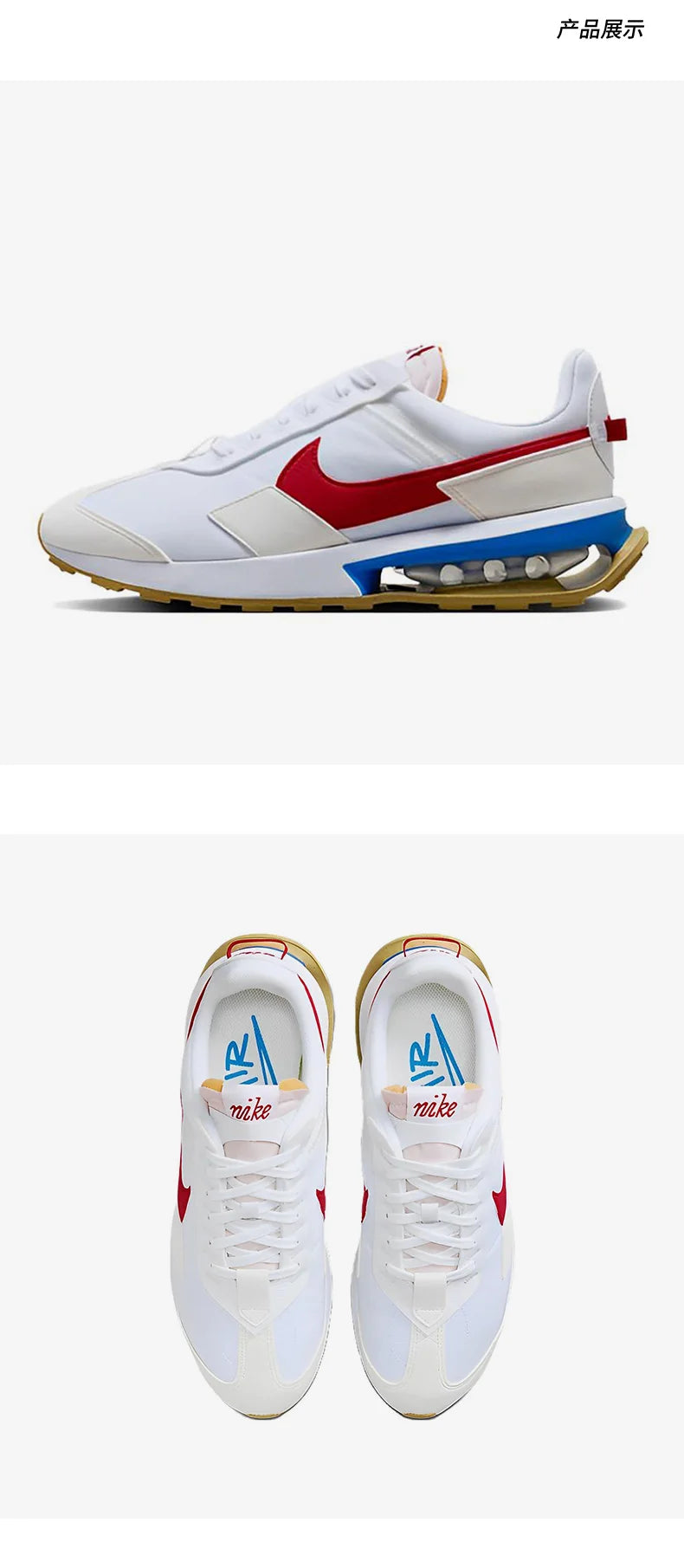 Nike genuine AIR MAX PRE-DAY Unisex Sport Wear-Resistant Casual Shoes DQ4068-101
