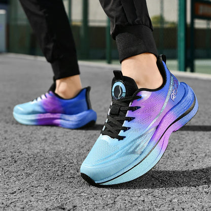Muške tenisice za trčanje od prozračne mrežice, udobne tenisice na vezanje za maraton, sport, ležerno nošenje i tenis, velikih veličina, trendi sneakers za muškarce