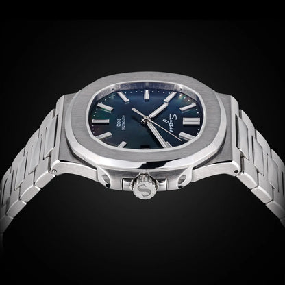 Reloj de hombre Sugess automático mecánico, movimiento Miyota 9015, esfera MOP, luminoso, resistente al agua 5bar, brazalete de lujo S466