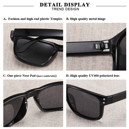 2026 NEW High quality luxury KIDIN brand Polarized sunglasses square Outdoor Sports Party Beach Women men sun glasses UV400