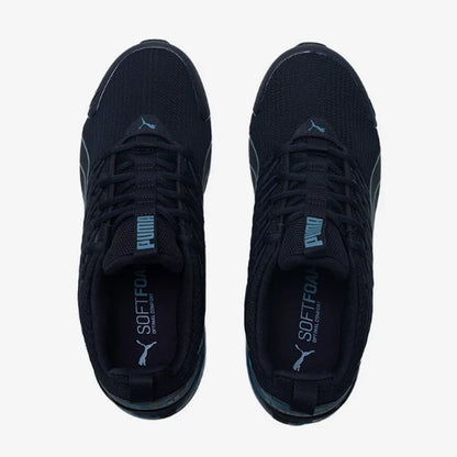 Chaussures de course Puma 311972-01 Navy Mesh Air Cushion pour hommes, baskets athlétiques respirantes absorbant les chocs pour l'entraînement quotidien au jogging