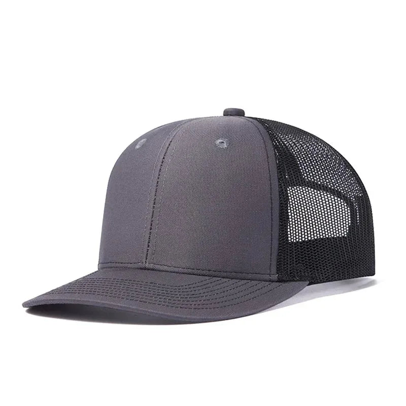 Breathable Mesh Classic Baseball Cap forMem Women Casual Trucker Hat Breathable Adjustable Snapback Unisex Active Sporty Dad Cap