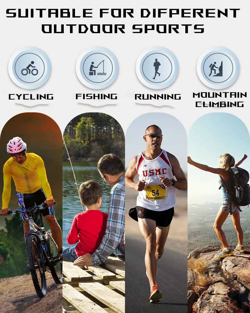 SINGA Photochromic Cycling Sunglasses Sport Glasses Road Bike Glasses MTB Eyewear for Man Women Riding Goggle Cycling Glasses
