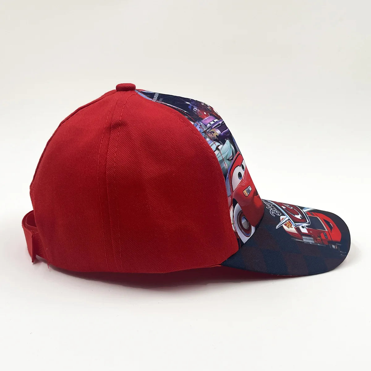 Disney Cars 2 Anime Figure Lightning McQueen Cartoon Baseball Cap Terylene Peaked Cap Kid's Dress Up Sunscreen Headgear Gifts