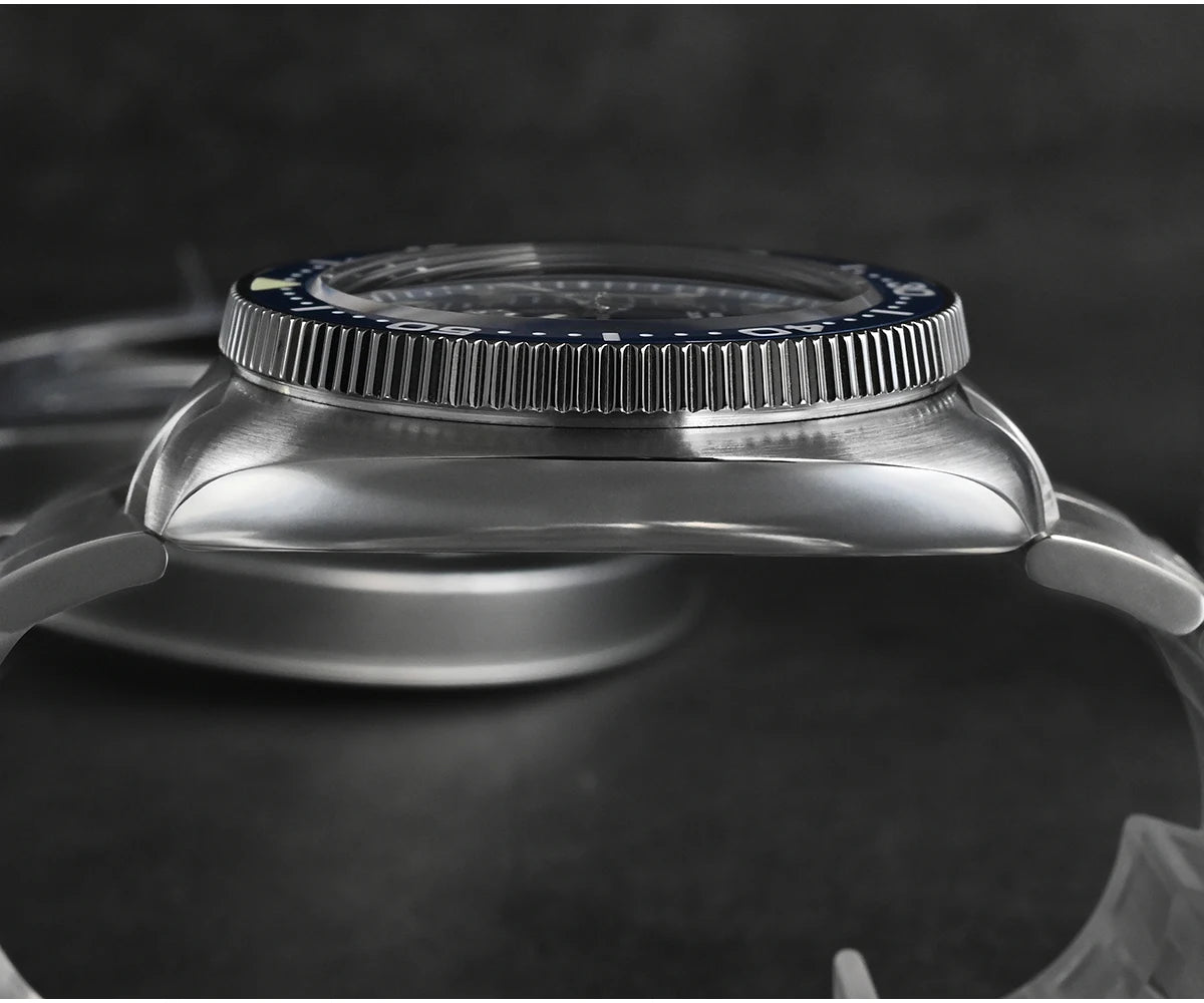 San Martin Turtle Men Diver Watch 44mm NH35 Automatic Mechanical Wristwatch Sapphire Waterproof 200m Luminous Relojes SN0047